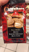 Pure Butter mini shortbread rounds