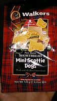Pure butter shortbread mini scottie dogs