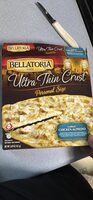 Ultra Thin Crust Garlic Chicken Alfredo
