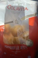 Pappardelle nests
