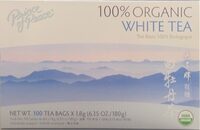 Organic white tea