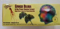 Ginkgo Biloba & Red Panax Ginseng Extract