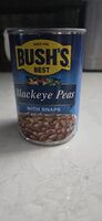 Blackened Peas with Snaps