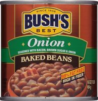 Onion baked beans