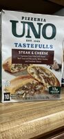 STEAK & CHEESE Signature Crust Filled with Shaved Beef Steak and Mozzarella, White Cheddar, and Provolone Cheeses