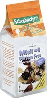 Gluten free muesli cranberry natural cereal