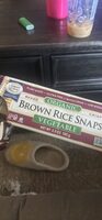 Brown Rice Snaps Vegetable