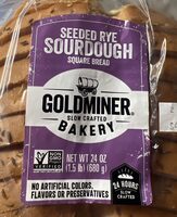 Seeded Rye Sourdough Square Bread