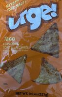 Taco Flavored Tortilla Chips