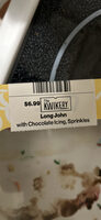 Long John with Chocolate Icing, Sprinkles