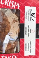 2 pc fried chicken thighs and drumsticks