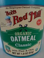 Organic Oatmeal Classic with Flax Seed and Chia