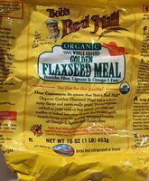 Organic Golden Flaxseed Meal