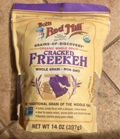 Organic whole grain cracked freekeh
