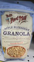 Apple blueberry granola