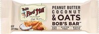 Peanut Butter Coconut & Oats Bob's Bar