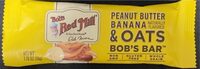 Peanut Butter Banana & Oats Bob's Bar