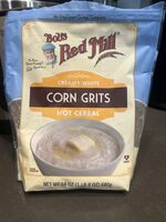 Southern style white corn grits