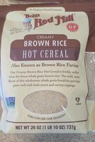 Creamy Brown Rice Cereal