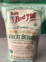 Organic hard red spring wheat berries