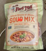 Whole grains and beans soup mix
