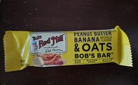 Peanut Butter Banana & Oats Bob's Bar