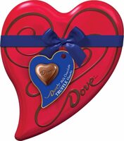 Valentines milk chocolate truffles candy heart
