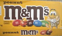 Peanut m&m's chocolate candies