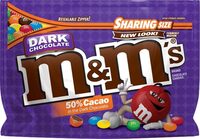 Dark chocolate candy sharing size ounce