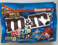 M&Ms Minis, milk chocolate