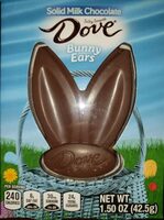 Dove Solid Milk Chocolate Bunny Ears