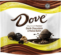 Promises peanut butter and dark chocolate candy