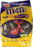 Count chocolate candies variety