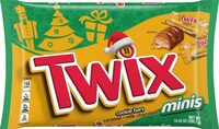 Caramel minis size cookie bar christmas candy