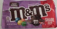M&M’S fudge brownie