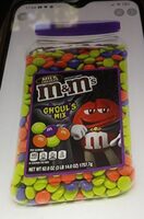 Mm's milk chocolate ghoul's mic candies