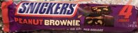 Snickers Peanut Brownie