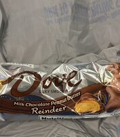 Milk chocolate peanut butter reindeer