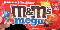 Peanut butter m&m's mega