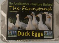 Duck eggs