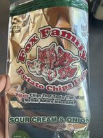 Fox Family Potato Chips Sour Cream & Onion