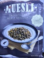 Muesli croustillant aux 3 chocolats