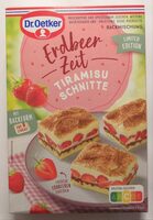 Erdbeerzeit Tiramisu-Schnitte