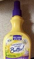 Garlic Flavored Butter Spray