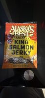 Alaska's best, king salmon jerky, teriyaki