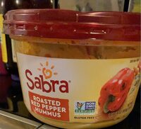 Roasted red pepper hummus