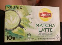 Matcha Latte with Green Tea Keurig pod