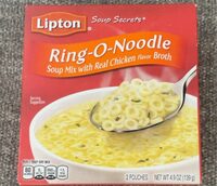 Ring-O-Noodle Soup Mix with Real Chicken Flavor Broth