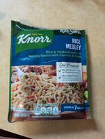 Rice & Pasta Blend In A Savory Sauce With Carrots & Peas