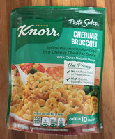 CHEDDAR BROCCOLI Spiral Pasta with Broccoli in a Cheesy Cheddar Sauce